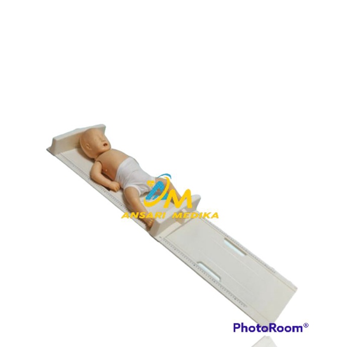 Jungson Infantometer BABY LENGTH BOARD  PLUS+TAS -  Babylengboard UKUR TINGGI BADAN BAYI INFANTOMETER INFANTOMETRI ABS