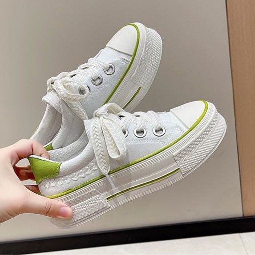 TBIG [COD] Sepatu Sneakers AMANDA Sepatu Kanvas Import Wanita Sepatu Korea Style Sekolah Kuliah