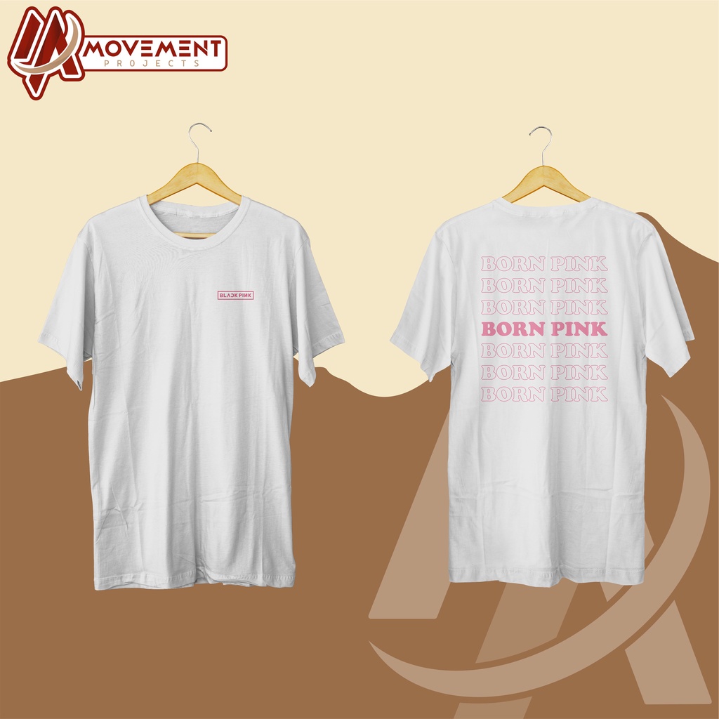 [PREMIUM] KAOS &quot;BORN PINK&quot; VER. 1 BLACKPINK WORLD TOUR