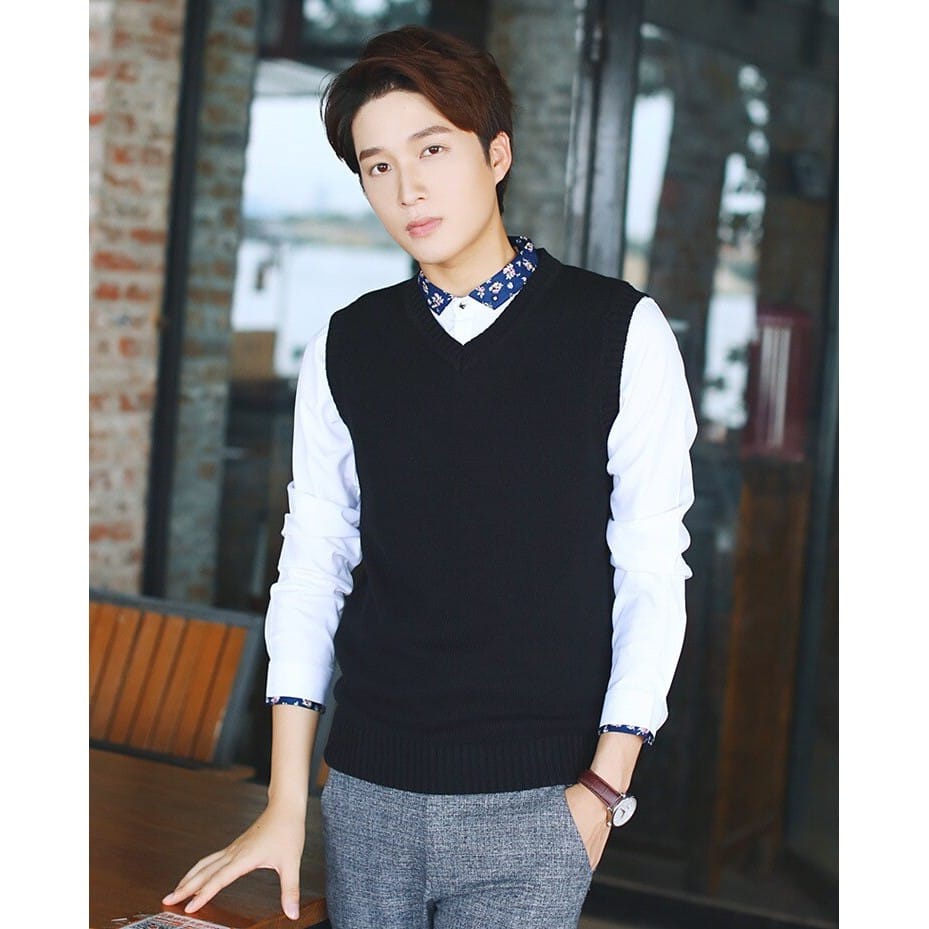 ROMPI RAJUT PRIA / Rompi Pria Rajut /  Vest Rajut Pria / Vest Rajut Polos / Rompi Rajut Polos Basic