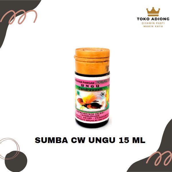 

SUMBA CW UNGU 15 ML (ISI 2PCS)