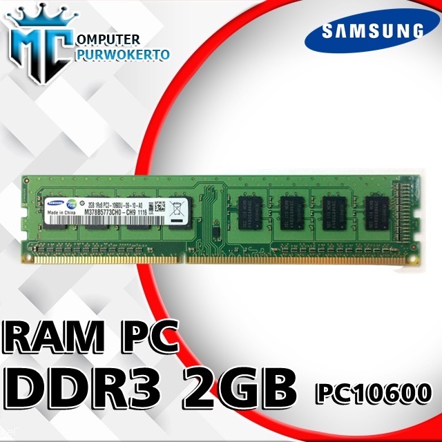 RAM Memory Komputer 2GB DDR3 PC10600