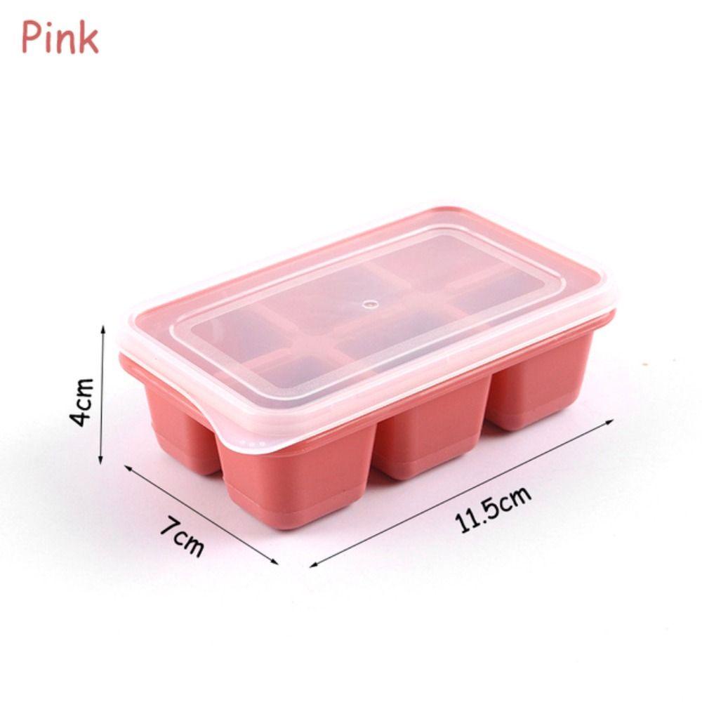 Solighter 3PCS Cetakan Es Mini Pesta Musim Panas Coklat Minuman Dingin Cube Tray