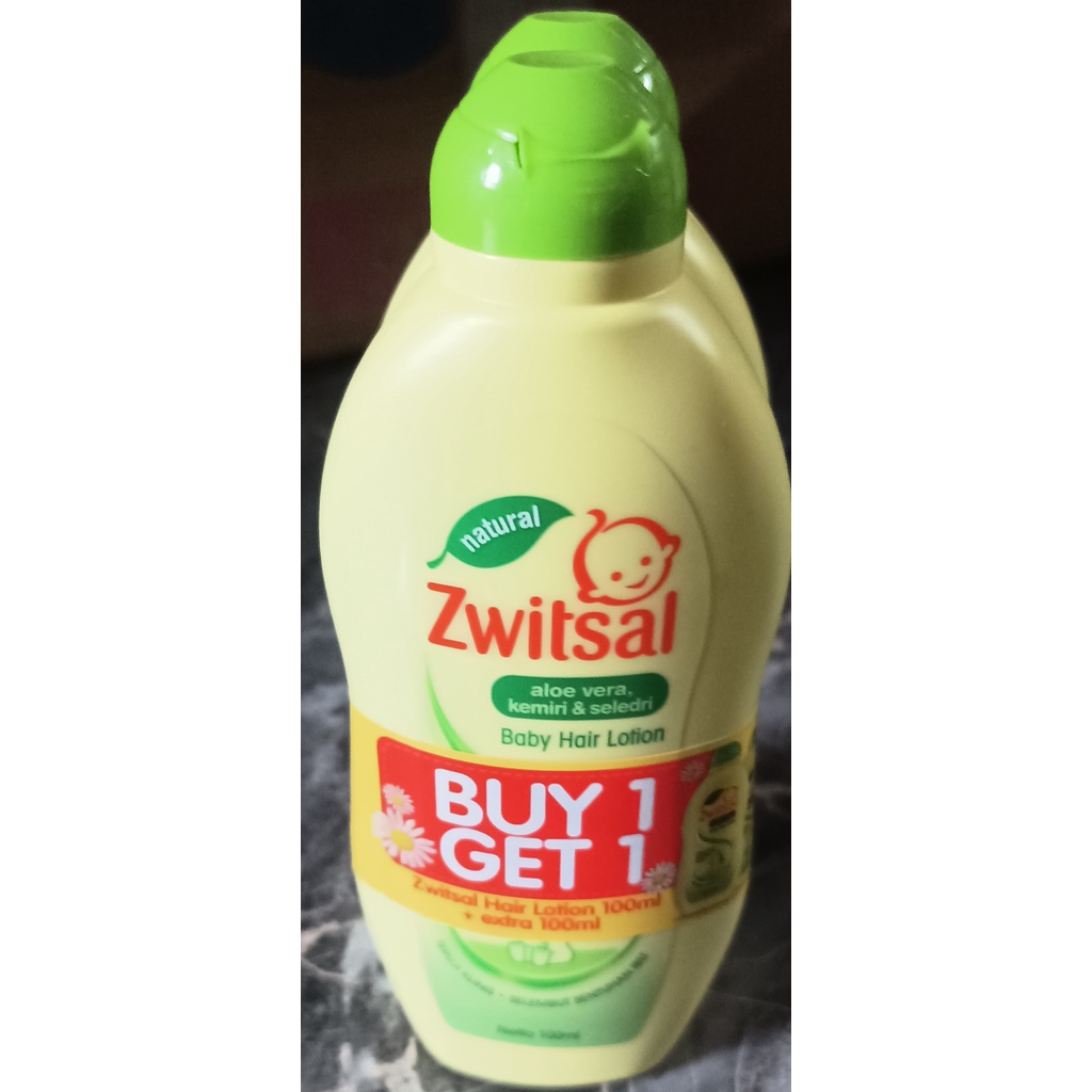 Zwitsal Natural Baby Hair Lotion Aloe Vera 100ml, 200ml