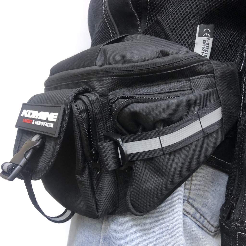 TAS PINGGANG KOMINE BETL BAG MOTORCYCLE BAG WATERPROOF KOMINE BACKPACK