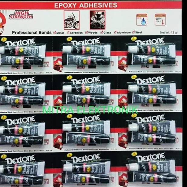 

Lem DEXTONE 5 menit hitam/ lem dextone 5 menit lembaran/ 1 lembar