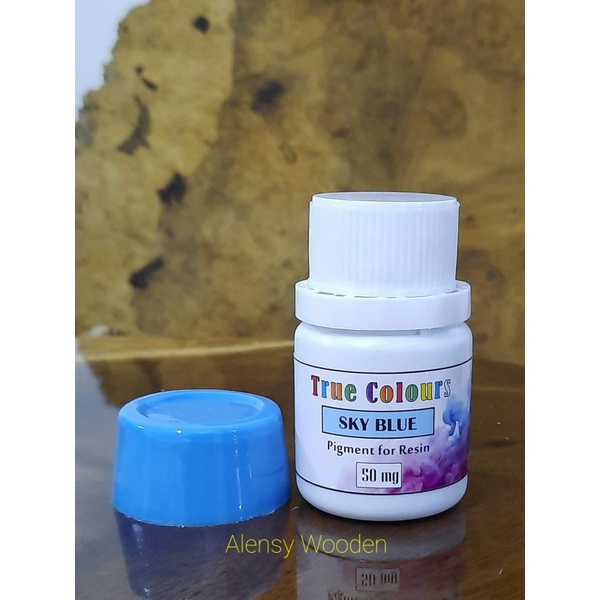 Pigment Pewarna Resin 50 gr Sky Blue