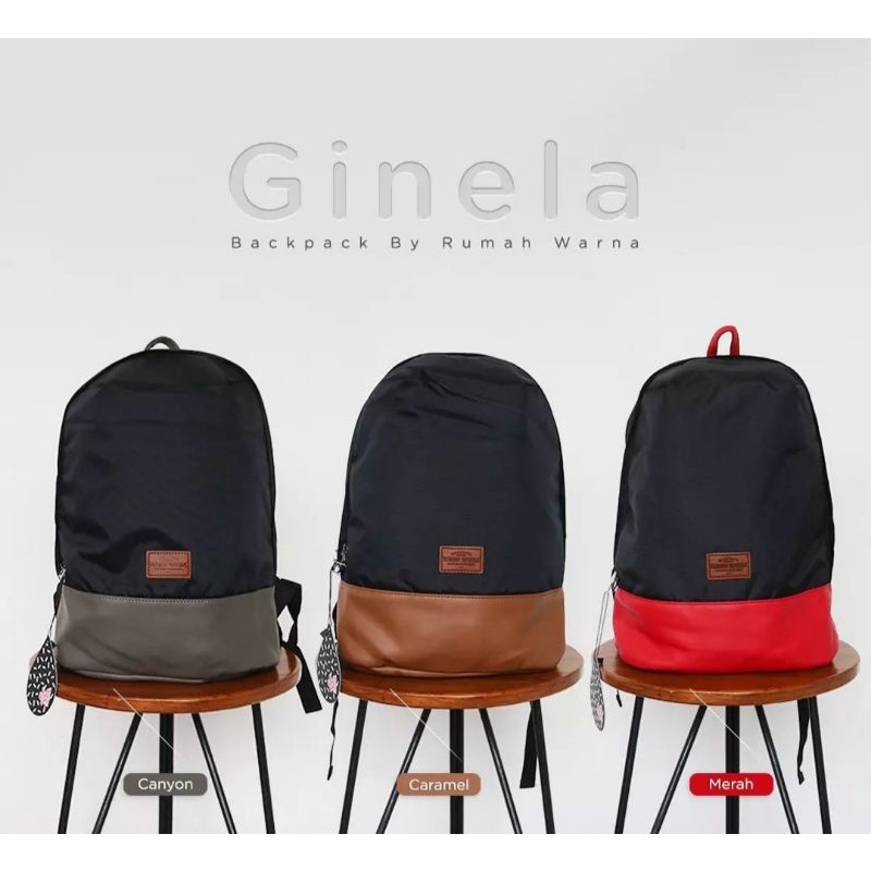 Tas Ransel Ginela Rumah Warna