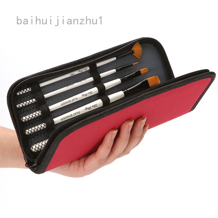 

Inir Baihuijianzhu1 10Pcs Yellow Artist Paint Brush Set Nylon Hai