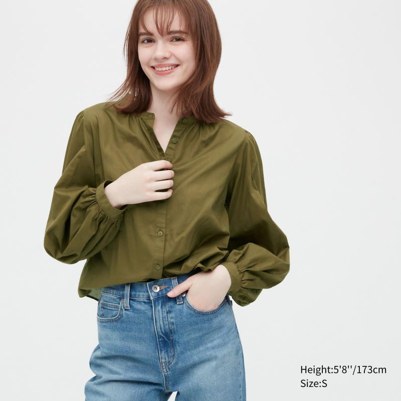 Gu* by unq* volume blouse ( B 191 )