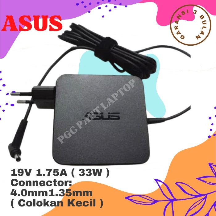 Charger Laptop Asus X200m Original 19v 1.75a