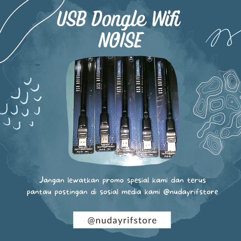 P.09_USB Dongle WIFI merek NOISE_MT7601 150Mbps