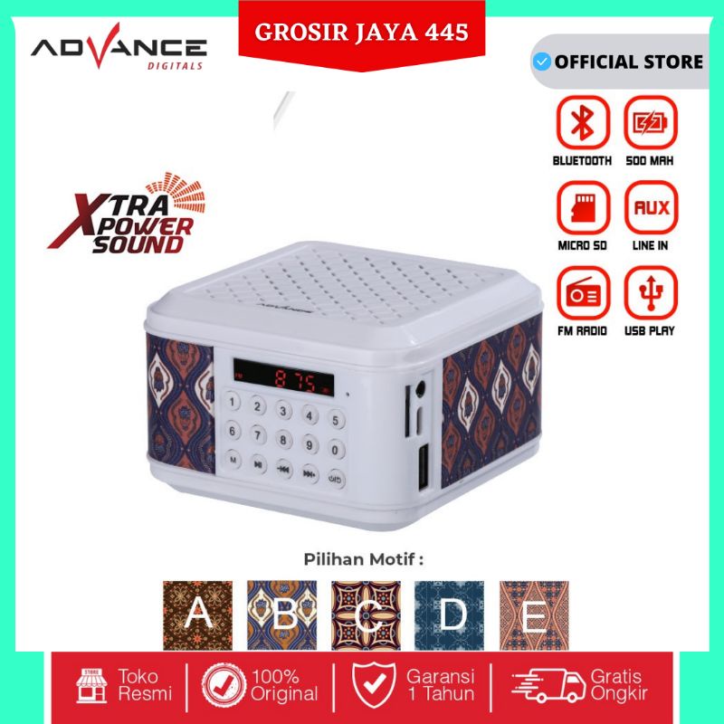 speaker advance tp-600BT/tp 600BT/speaker aja tanpa memori