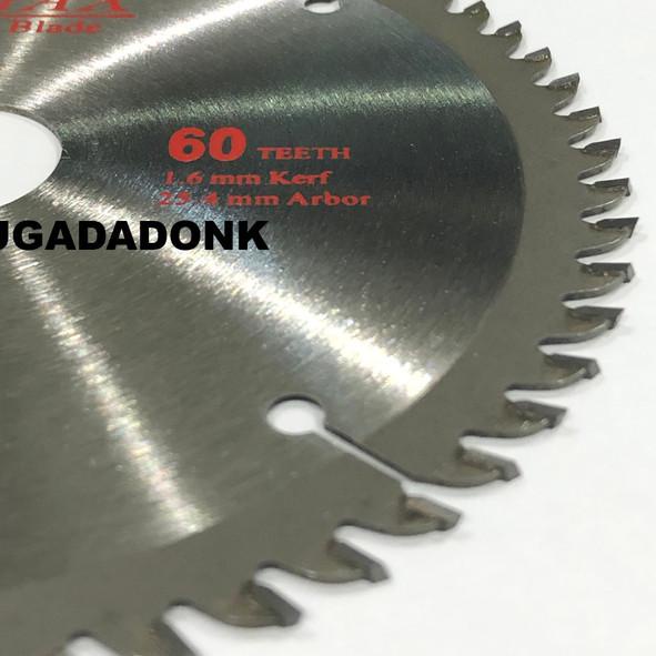 Circular saw 6 inch x 60T Super Thin / Mata Gergaji Kayu Saw Blade 6"