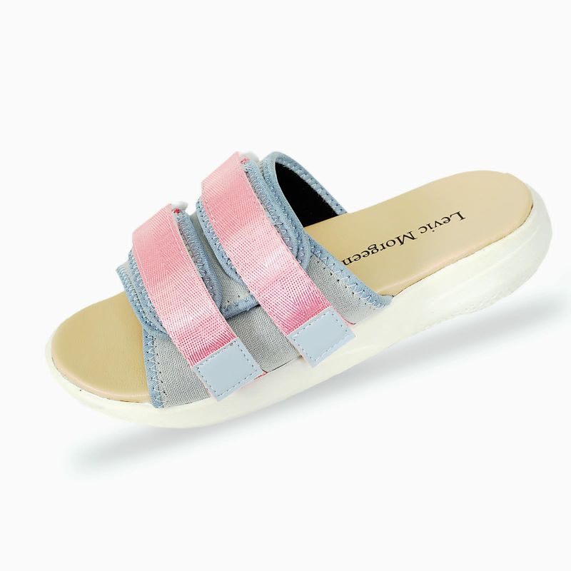 LEVIC MORGEEN SELLA PINK sendal slop sandal wanita jalan slipper sepatu sandal wanita kekinian selop