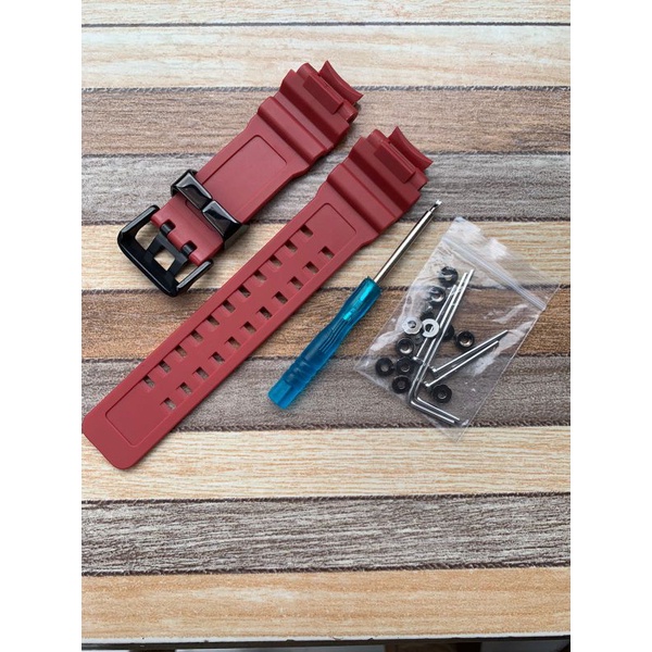 Strap Tali Jam tangan Gshock merah GA1000 GA1100