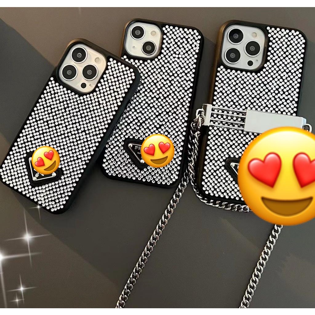 Case bling berlian FJ02 mewah gaya eropa amerika for iphone 12 13 14 Pro Max 14+ Plus 14Plus DY18