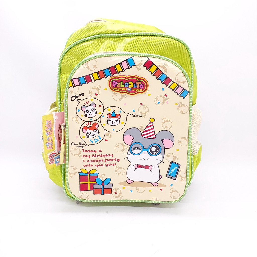 TAS ANAK HAMTARO LUCU 12 INCHI MURAH BARU / TAS ALTO HAMTARO ORIGINAL MURAH / TAS PALO ALTO HAMTARO BIRTHDAY PARTY / TAS ANAK PALO ALTO HAMTARO SIZE 12 INCHI / RANSEL ANAK PALO ALTO HAMTARO PAUD PG TK SD MURAH / TAS ANAK HAMTARO PAUD PG TK SD ALTO MURAH