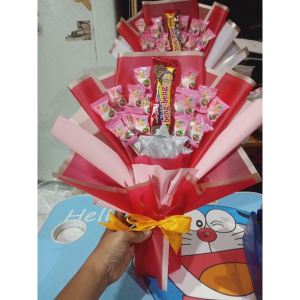 

Buket bouquet Snack untuk acara guru wisuda hadiah ulang tahun