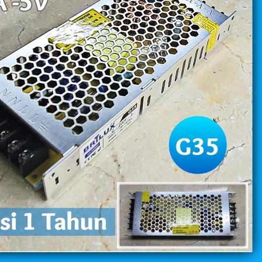 Power Supply 40A 5V Running Text Switching 40 Ampere 5Volt