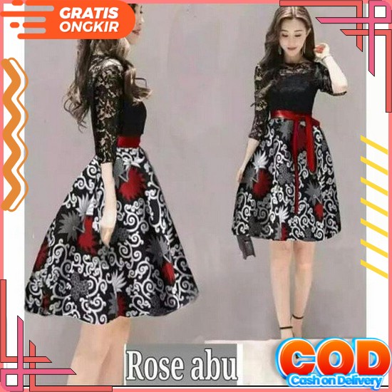 Baju Batik Wanita Modern Dress Batik Kode D 2851 By Evira Batik 53 Dres Batik Modern Baju Pesta Nata