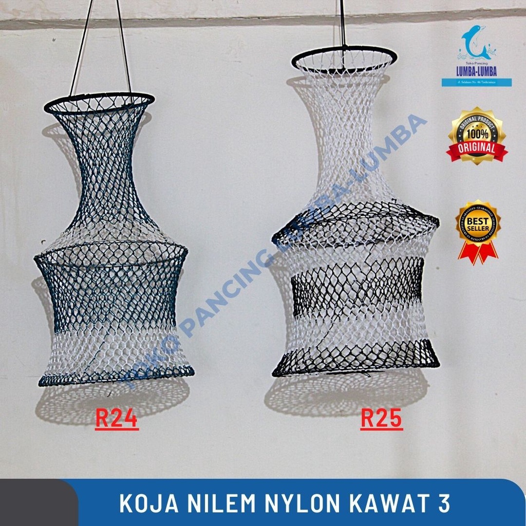 Koja Ikan Nilem / Koja Nilon / Keramba Ikan bahan Nilon