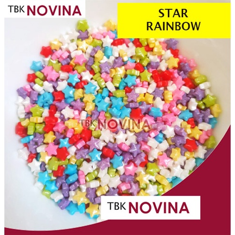 SPRINKLE KUE / TRIMIT HIASAN KUE STAR BINTANG LOVE