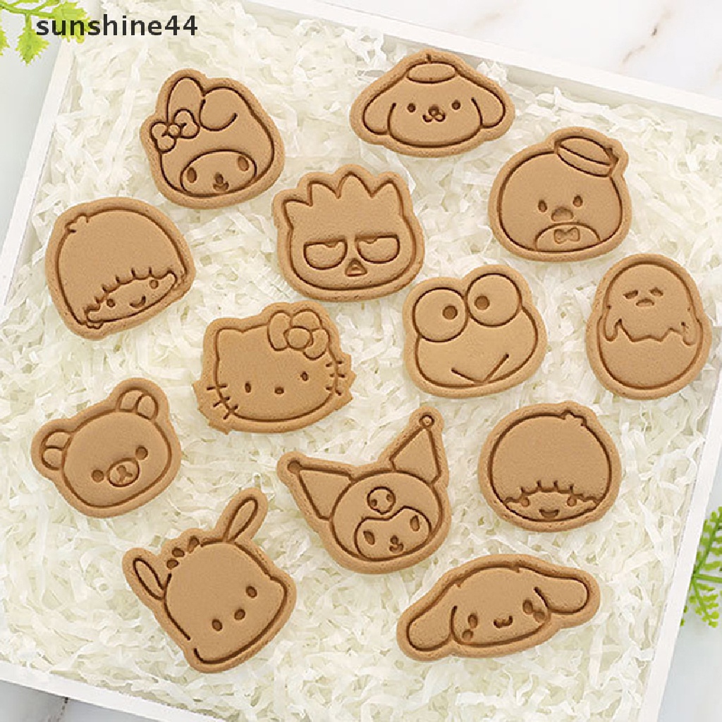 Sunshine Cetakan Kue / Biskuit Bentuk Kartun 3D Lucu