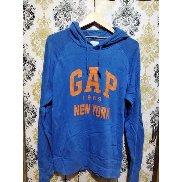 GAP hoddie biru