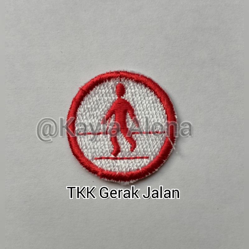 BET / BADGE TKK WAJIB PURWA PENGGALANG ( 1 PAKET = 10 TKK WAJIB )