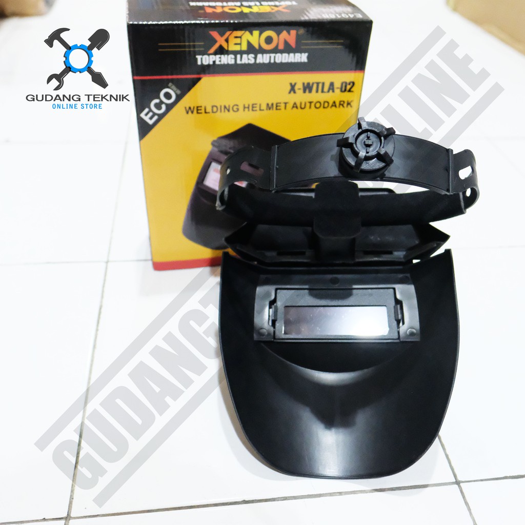 Topeng Las Autodark Eco Series WTLA-02 XENON / Welding Helmet Autodark Topeng Las otomatis ECO WTLA 02 XENON