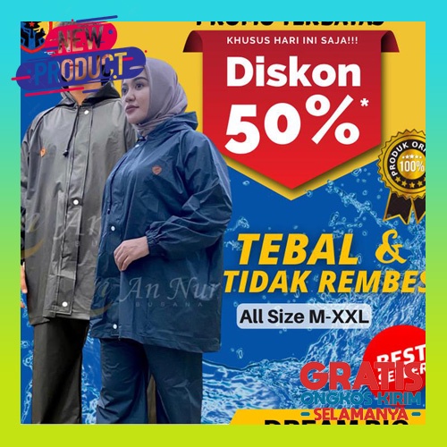 Raincoat Diora Jas Hujan Pria Wanita Diora Original Mantel Hujan Cowok Cewek Jas Ujan Setelan Dewasa