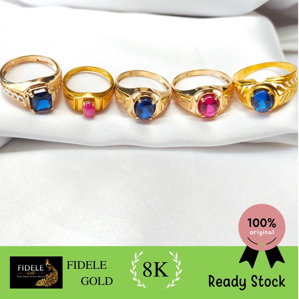 Cincin Emas laki NEW Arrival emas asli cincin pria 37%
