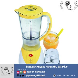 Miyako BL-211 PLY – Blender Plastik 1.5 Liter 2in1