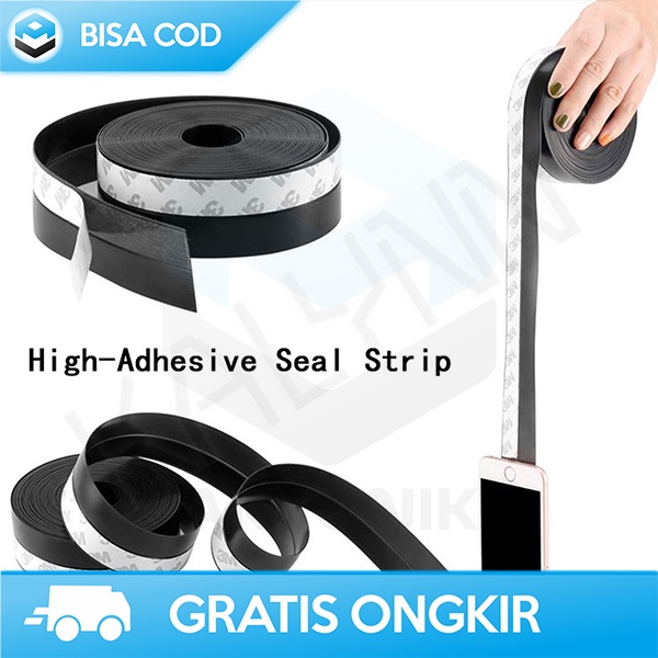 SEALING STRIP TAPE SELOTIP ANTI AIR PENGHALANG DEBU SERANGGA 25MMx5M