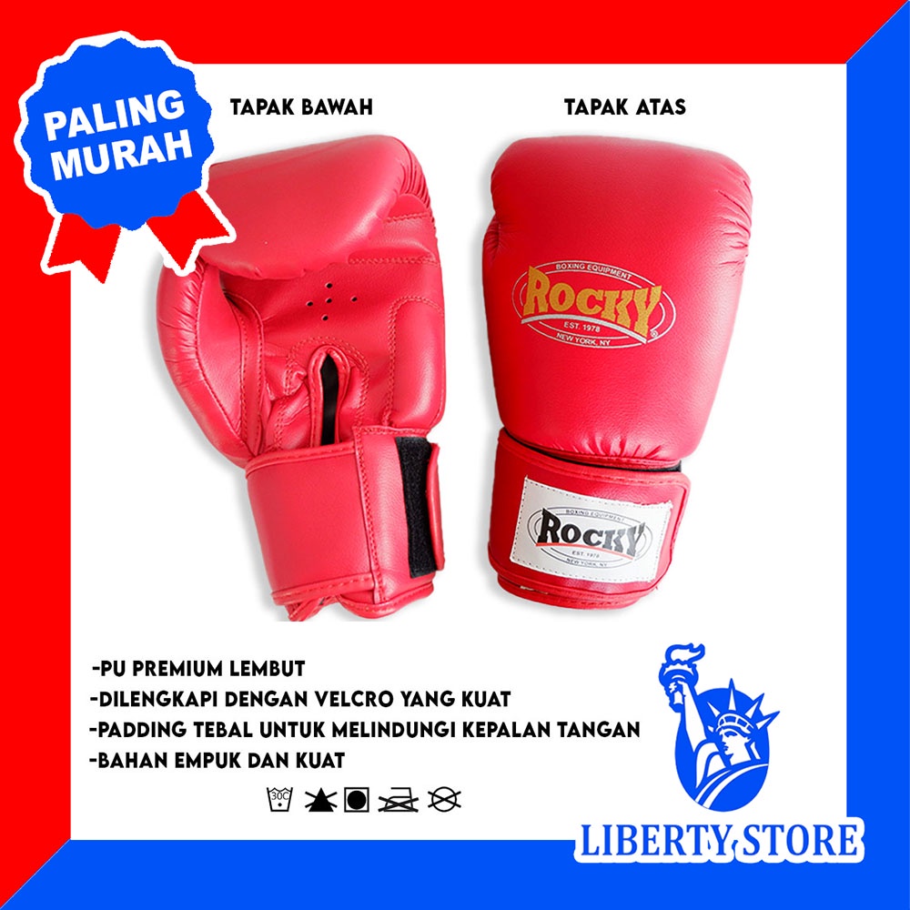 Sarung Tangan Tinju Glove Boxing MUAY THAI 3501 ORIGINAL