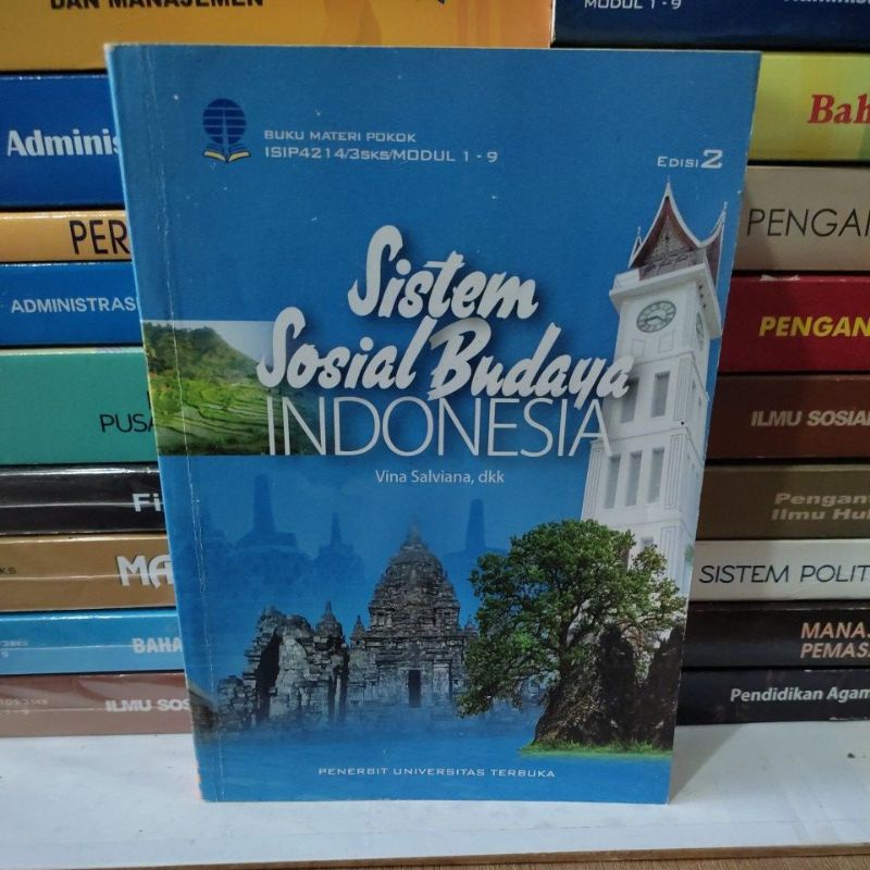 Jual Buku Sistem Sosial Budaya Indonesia (universitas Terbuka) Original ...