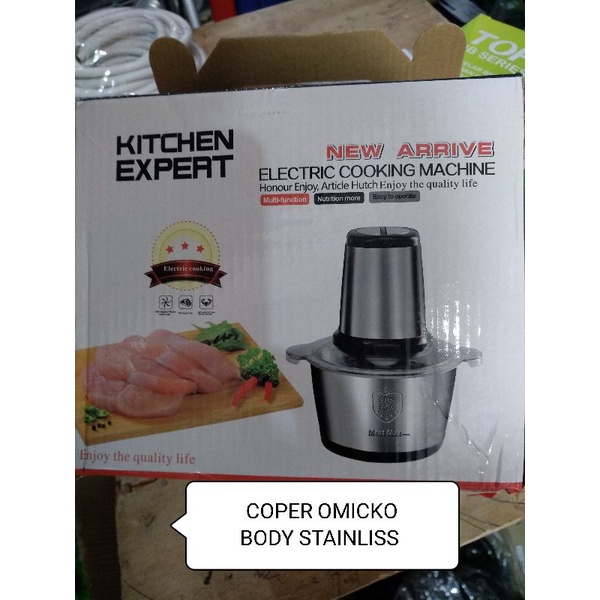 COPER GILINGAN DAGING BLENDER MINI PORTABLE