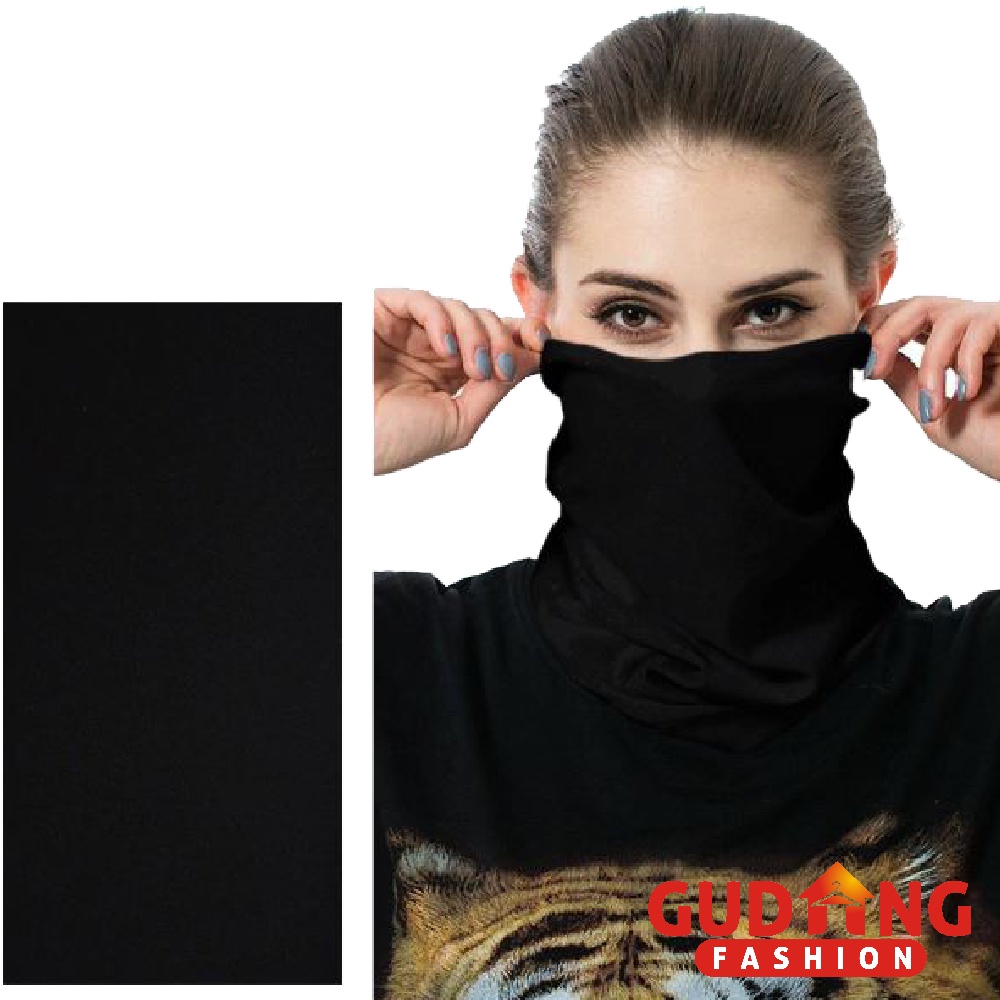 Masker Kain Polos Dengan Gesper - MTR 590