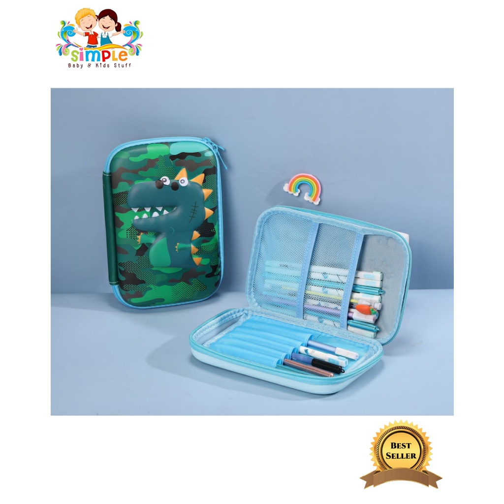 

Tempat Alat Tulis Kotak Pensil - Tempat Pensil Hardcase Timbul 3D Import Motif Lucu Murah #2 (Besar)