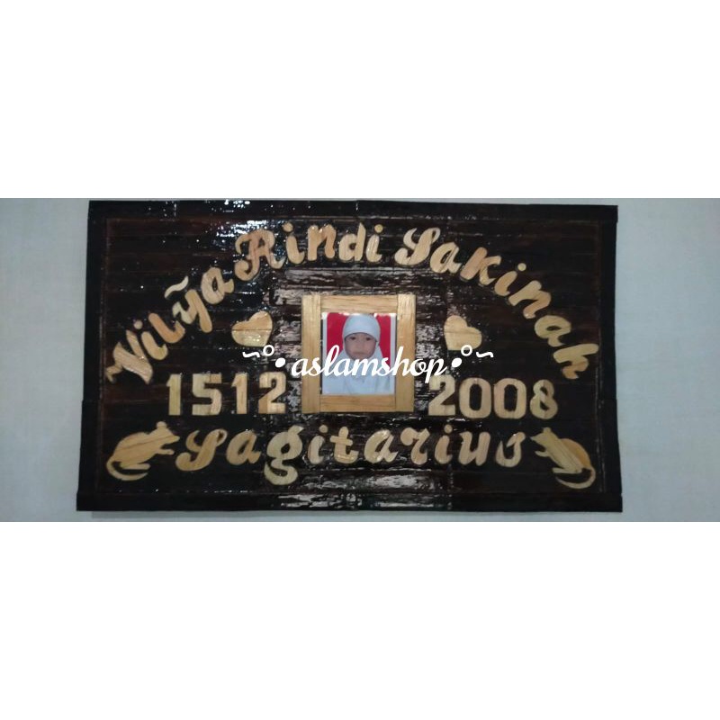 PRAKARYA STIK ES KRIM/PAPAN BIODATA DIRI/UCAPAN/DLL