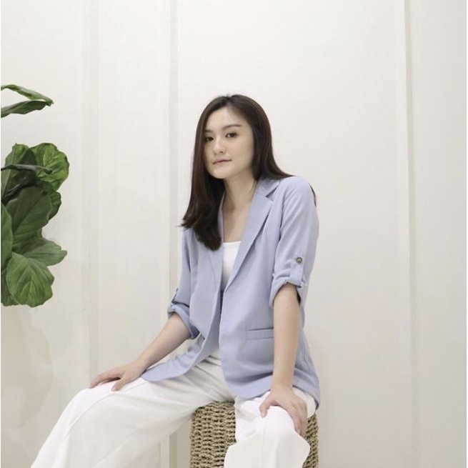 ALEXA BLAZER MSMO - coffee