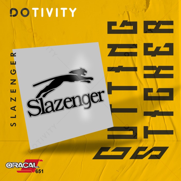 

Cutting Sticker SLAZENGER V3