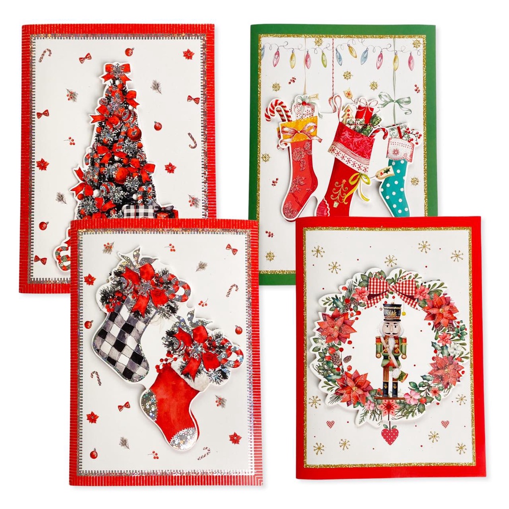 Scoop Kartu Natal Greeting Card Musik Lampu 64410500