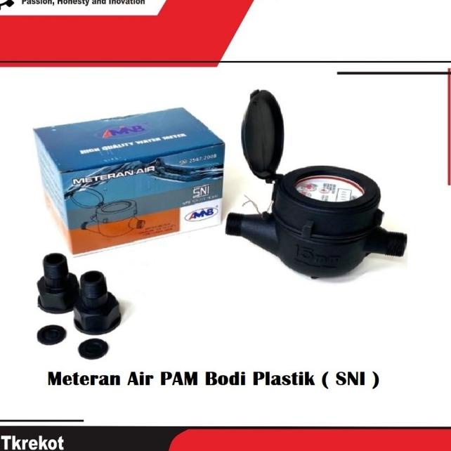 Meteran Air Plastik SNI AMNB / Meteran Air PAM Body Plastik SNI AMNB