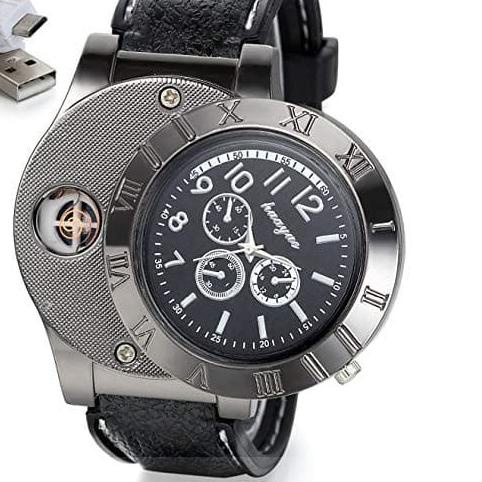 JAM TANGAN KOREK API ELEKTRIK