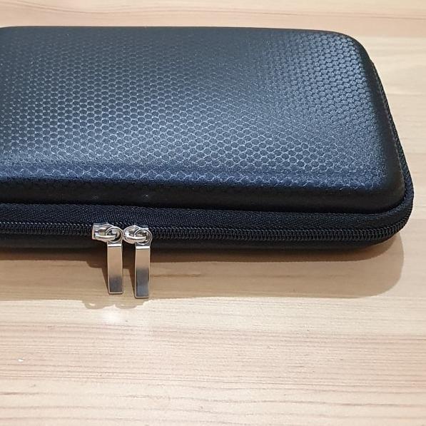 Tas Gadget Eva Hard Case 6.5" / Organizer gadget Powerbank Vs Vivan - Biru Metalik