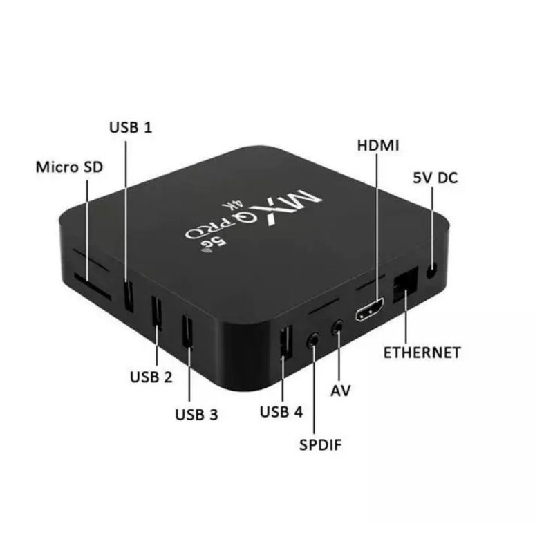 Android TV BOX MXQ-PRO 4K Smart TV Box