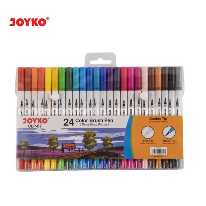 

Color Brush Pen Pena Kuas Warna Joyko CLP-07 24 Warna Color