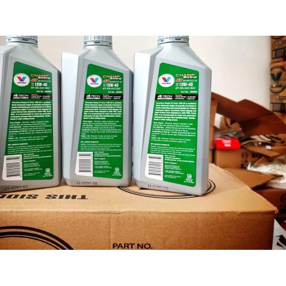 Oli Vespa Matic Valvoline Champ Extra 10W40